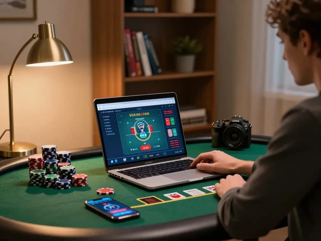 Engaging online gaming experience at jae888, showcasing live blackjack and immersive atmosphere.
