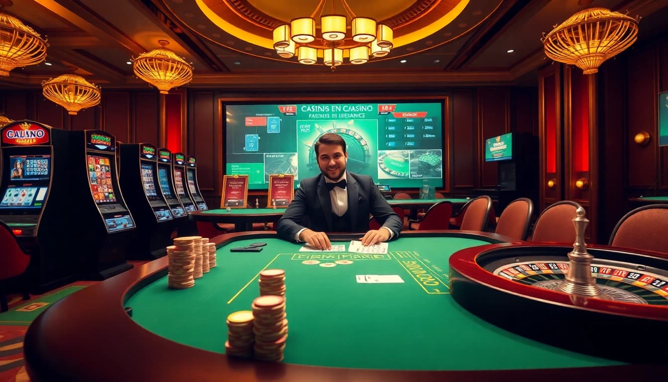 Participez à des expériences palpitantes au casino en ligne 2026 avec des tables vibrantes et un gameplay immersif.