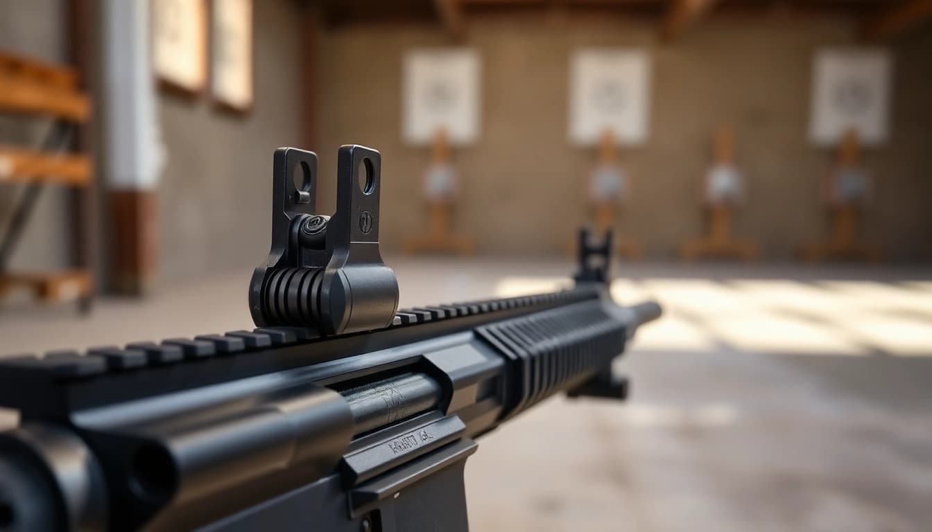 Showcasing a Forced reset trigger on an AR-15 highlighting precision and engineering.