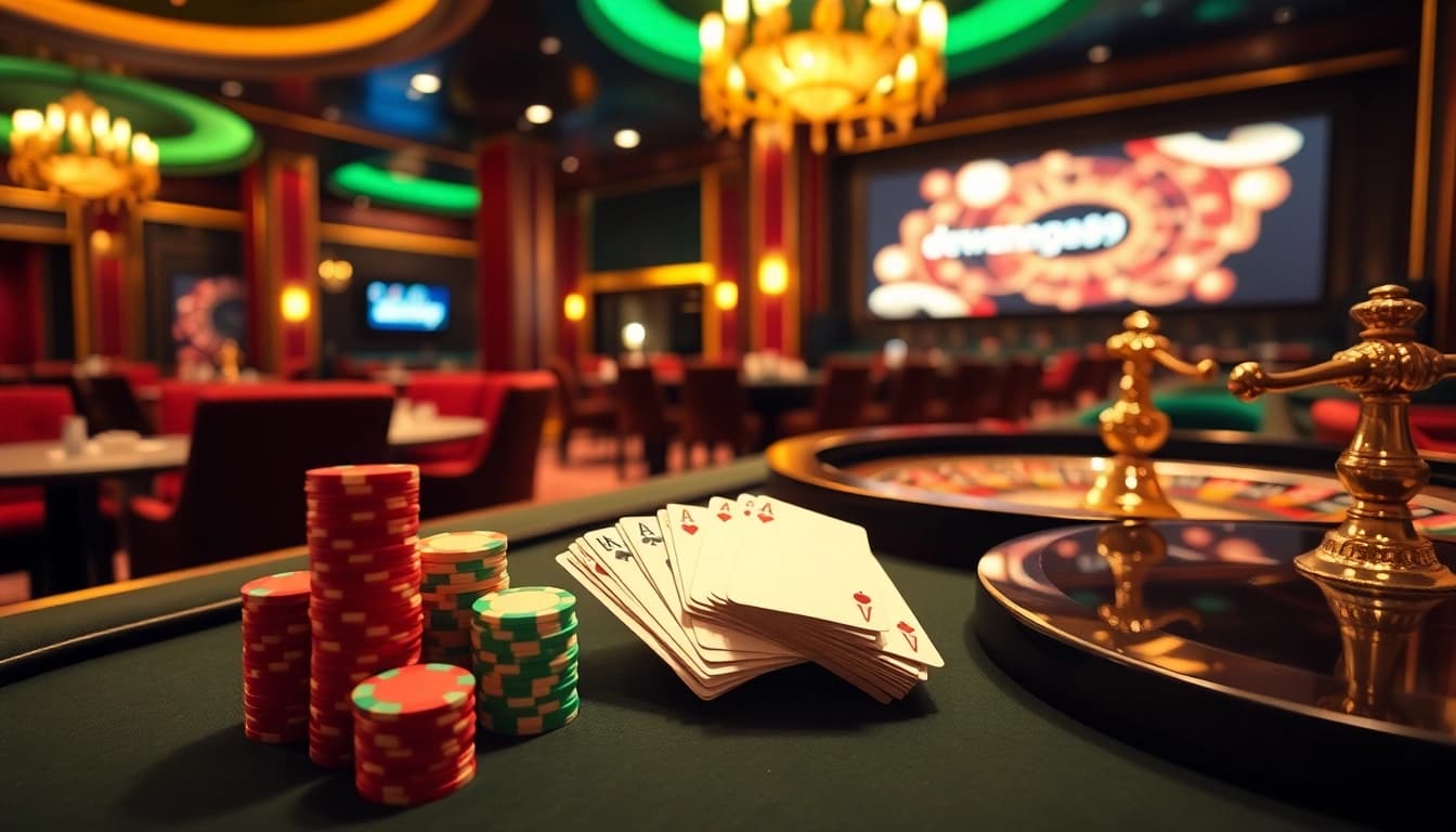 Engaging poker action featuring dewanaga89, with colorful chips and a winning hand illuminated by soft lighting.
