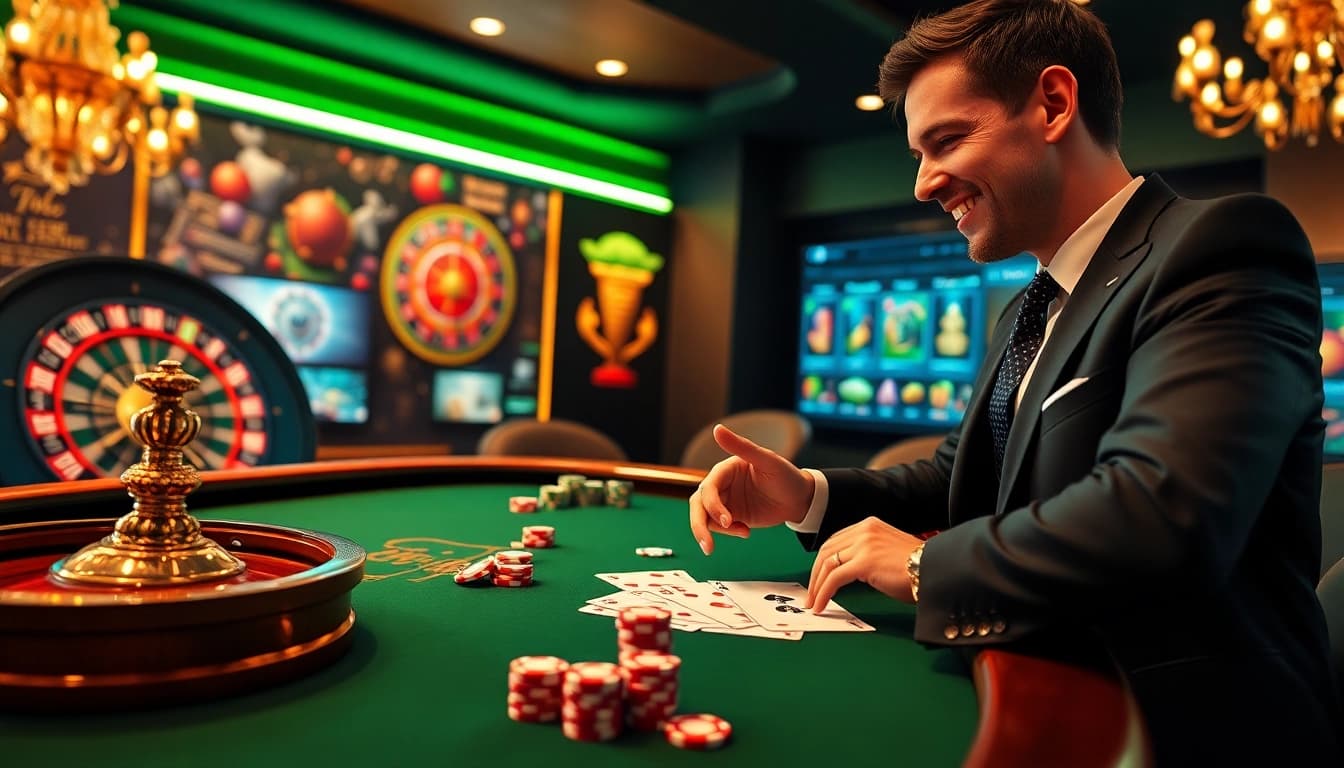 Vivez le frisson du casino en ligne 2026 avec des joueurs participant à des jeux et stratégies passionnants.