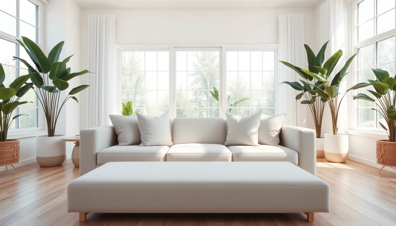 Experience Seamless Living in a beautifully designed interior with natural light and calming colors.