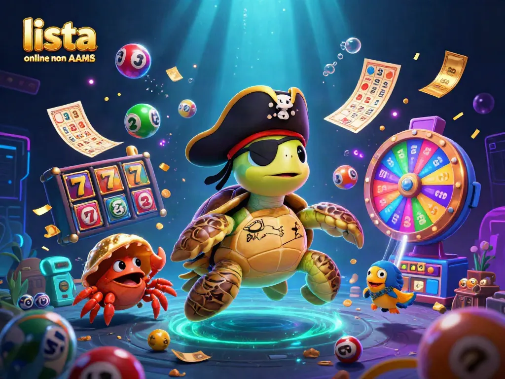 Seleziona il tuo casinò online non AAMS nella scena vivace con personaggi 3D unici e giochi d'azzardo emozionanti.