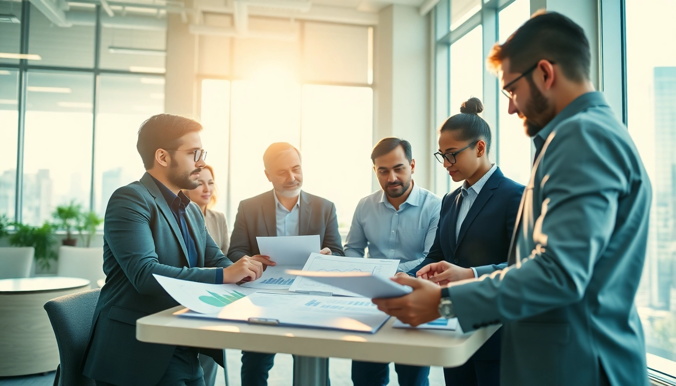 Analyzing competitor pricing strategies during a strategy meeting in a modern office environment.