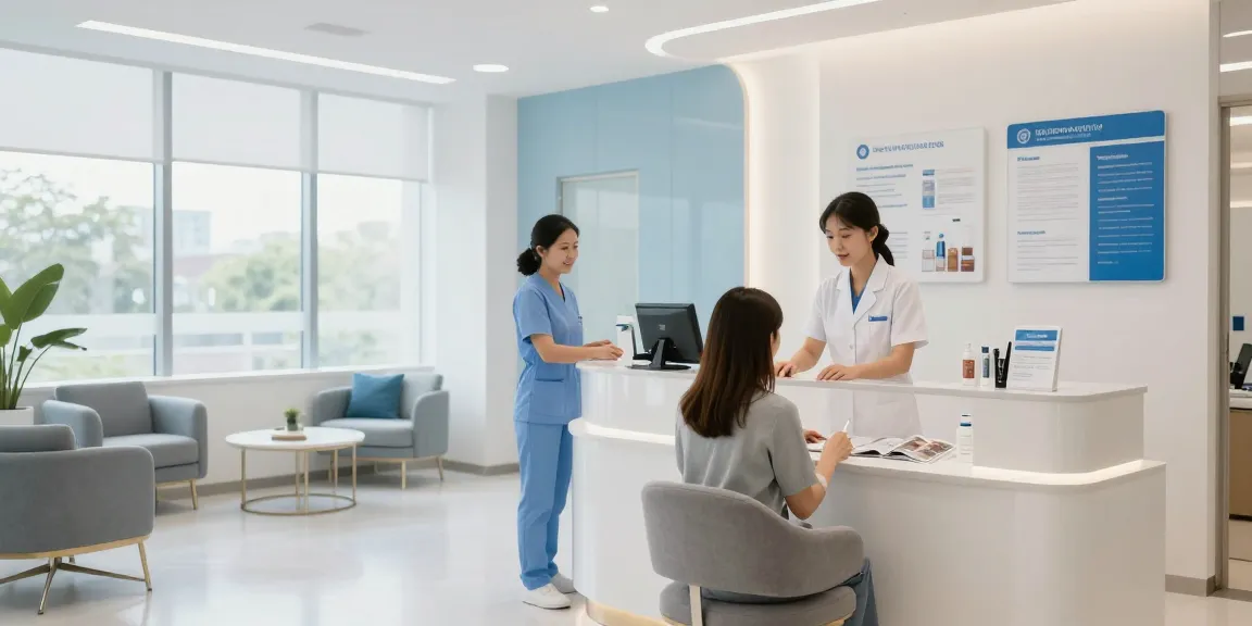 Professional healthcare environment featuring hair transplant consultations with emphasis on hair transplant turkey price at a trusted clinic.