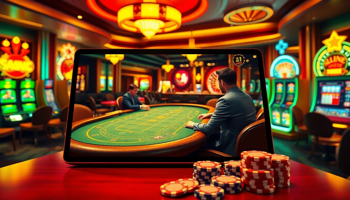 Découvrez l'excitation du casino en ligne 2026 avec des tables de poker captivantes et des machines à sous vibrantes.