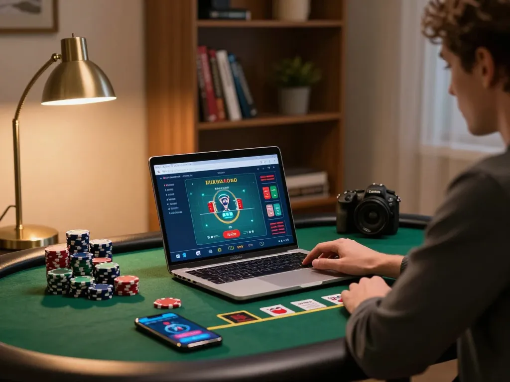 Engaging online gaming experience at jae888, showcasing live blackjack and immersive atmosphere.