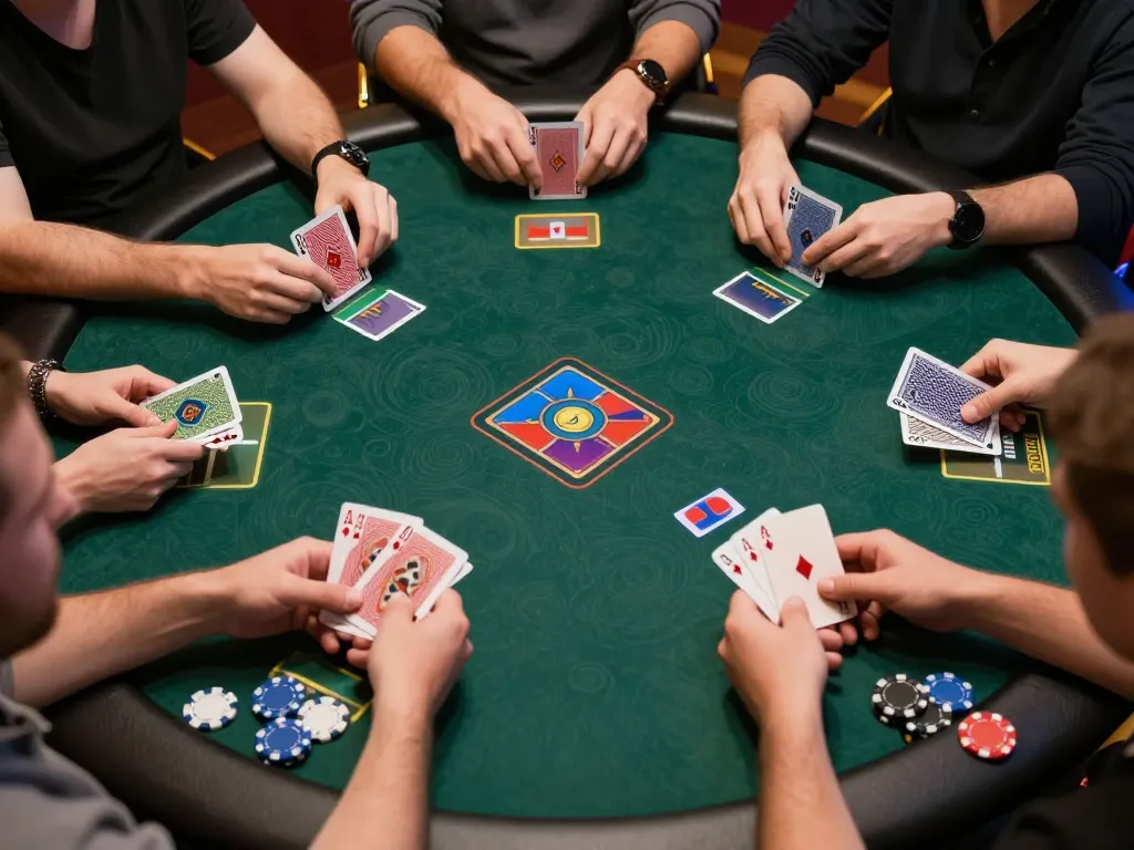 Engaged players strategizing in online poker session at the sc888 platform