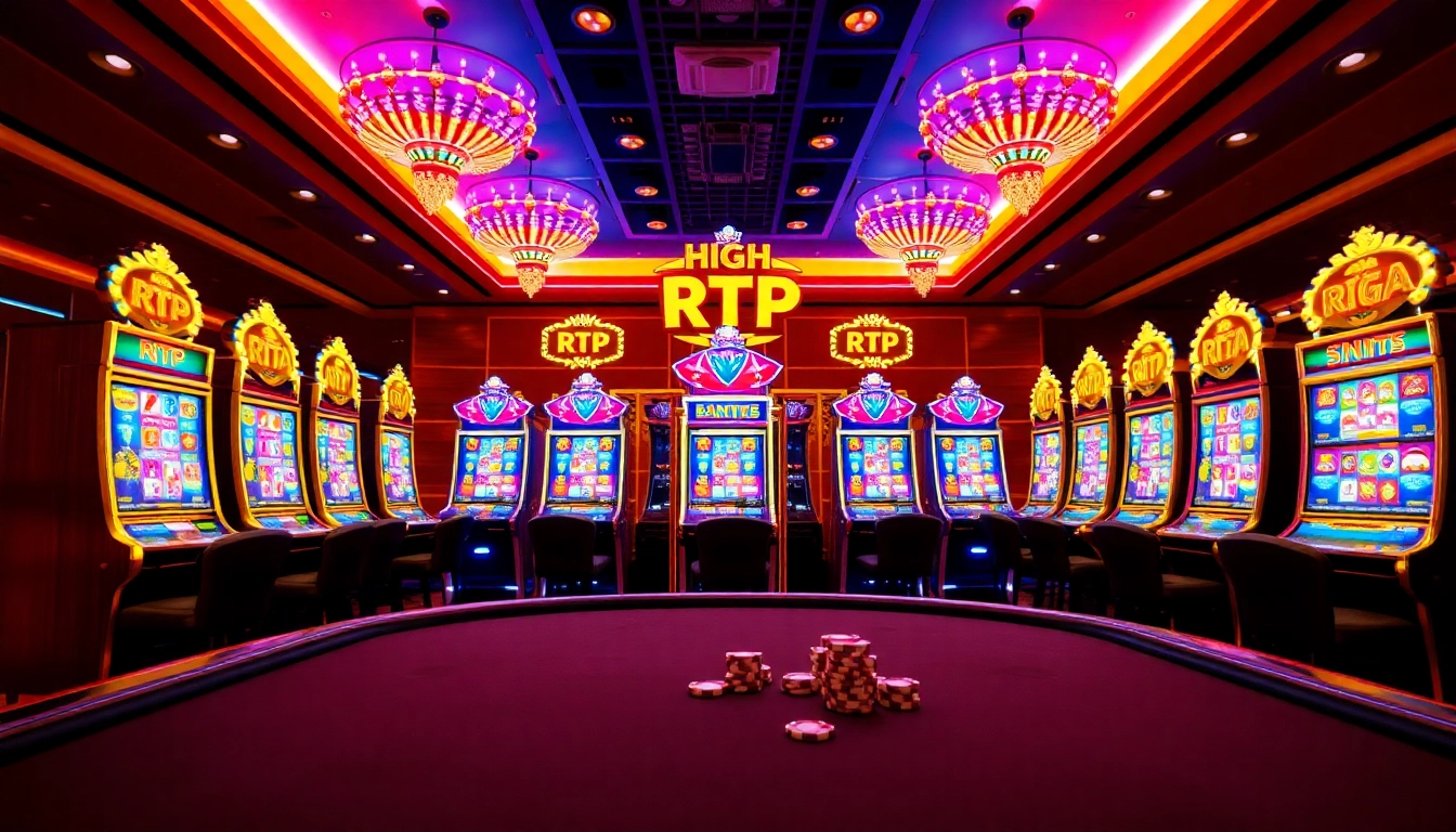 Experience the thrill of high RTP Pragmatic Play slots at a luxurious casino.