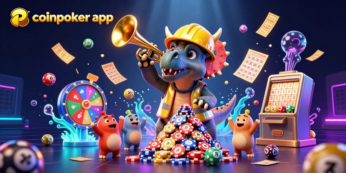 Jouez sur l'application coinpoker et gagnez en faisant des paris dans un univers coloré.