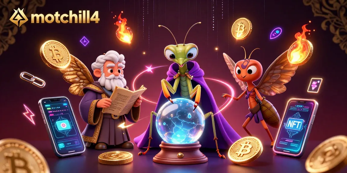 Experience the thrill of motchill4 with engaging casino elements and vibrant digital art.