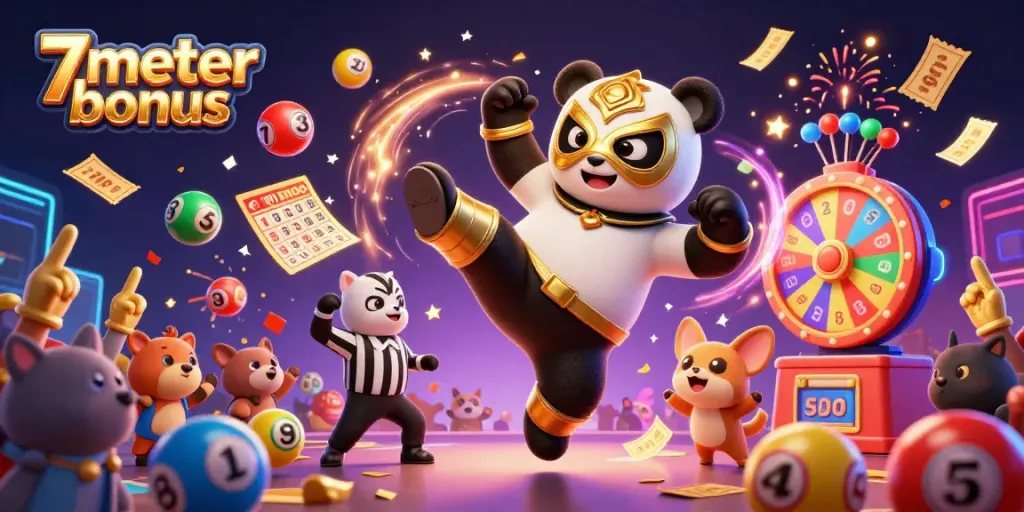 Win big with the 7meter bonus excitement featuring vibrant characters and dynamic elements.