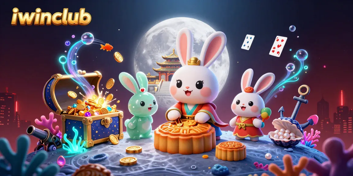 Experience the excitement of iwinclub with captivating characters and gaming elements in an immersive scene.
