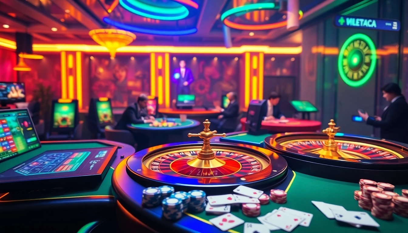Découvrez le frisson du casino en ligne fiable avec des tables de jeu vibrantes et des interactions en direct passionnantes.