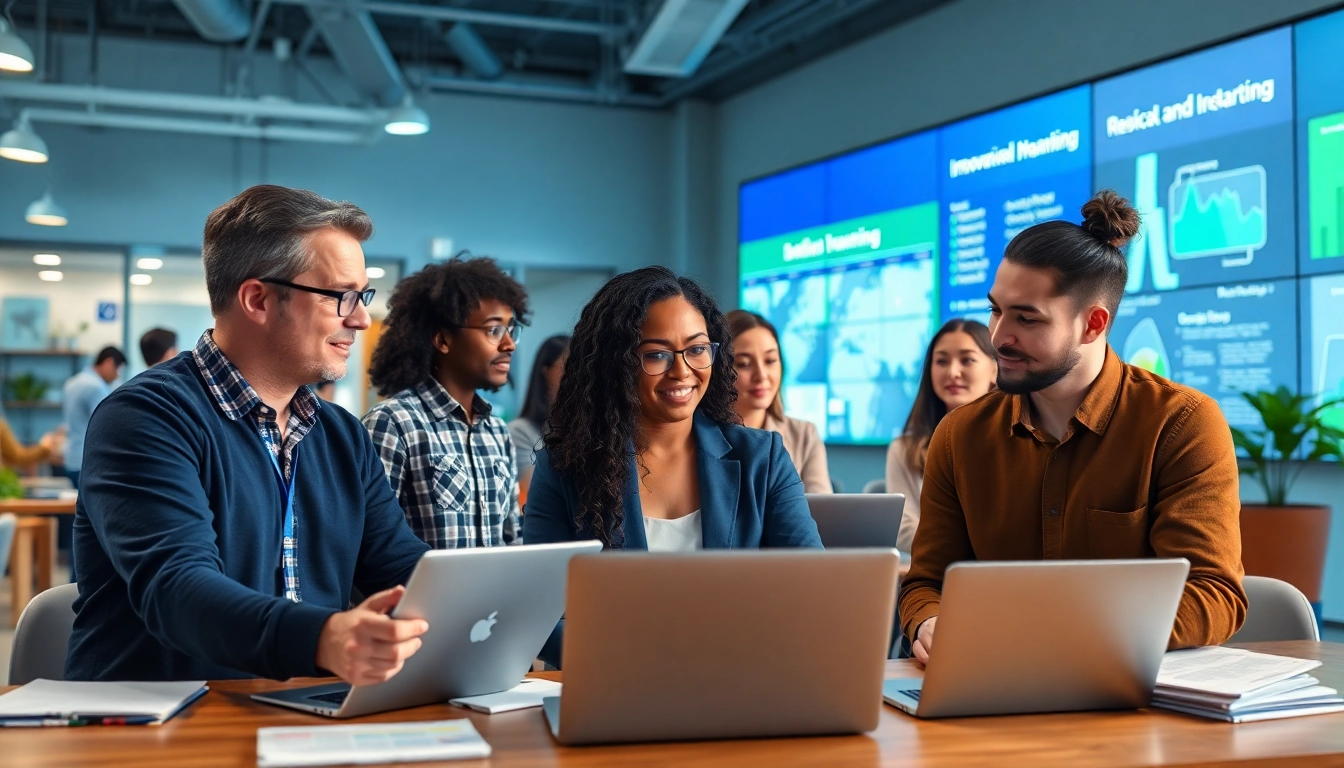 Empowering workforce development through collaboration and training in a modern facility.