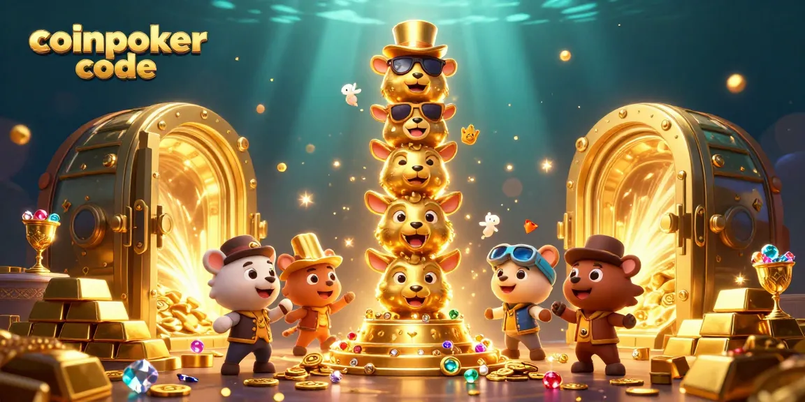 Jouez avec le coinpoker code pour maximiser vos gains dans un casino crypto animé.