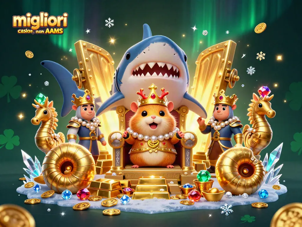 I migliori casino non AAMS offrono emozioni di gioco straordinarie con un re hamburger dorato e tesori scintillanti.