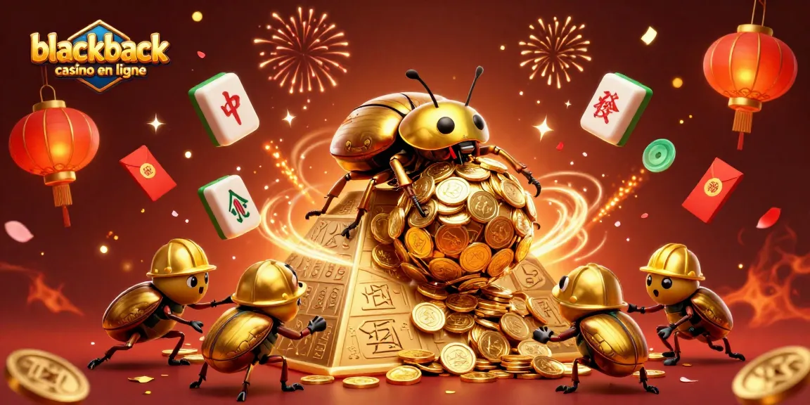 Jouez au blackjack casino en ligne avec des éléments festifs et un décor de pyramide brillante.