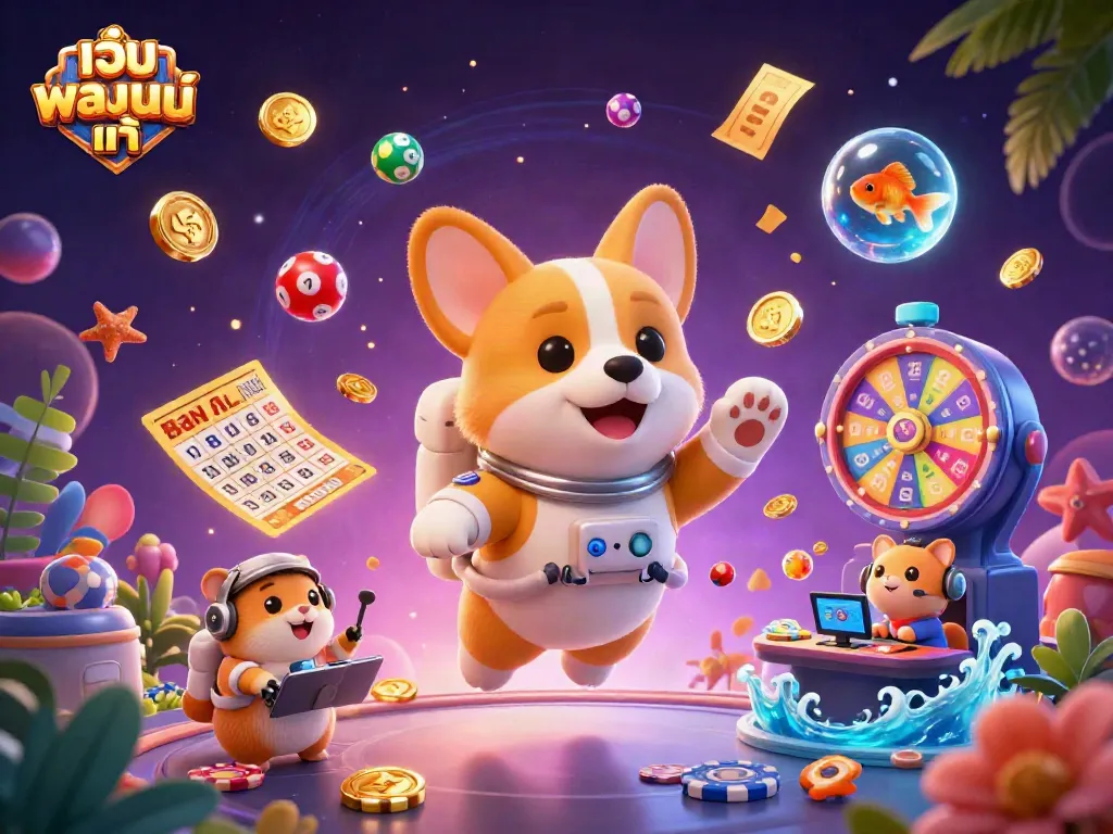 สนุกไปกับ เว็บพนันออนไลน์ แท้ ในคาสิโนอวกาศที่มีธีมการ์ตูนสุดน่ารัก