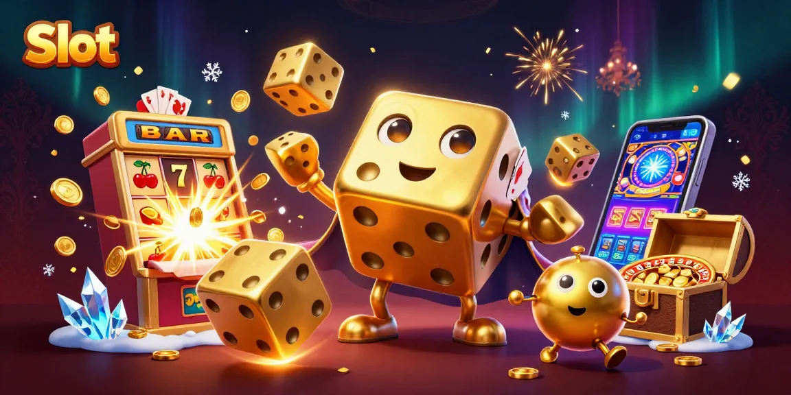 Engage in thrilling Slot gameplay with our vibrant 3D illustration of dynamic casino scenes.