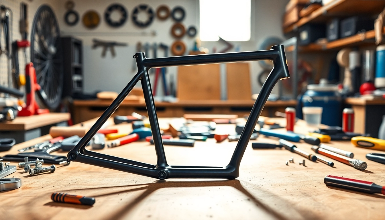 Assembling polymer80 pf940v2 full-size frame kit on a workbench with tools.