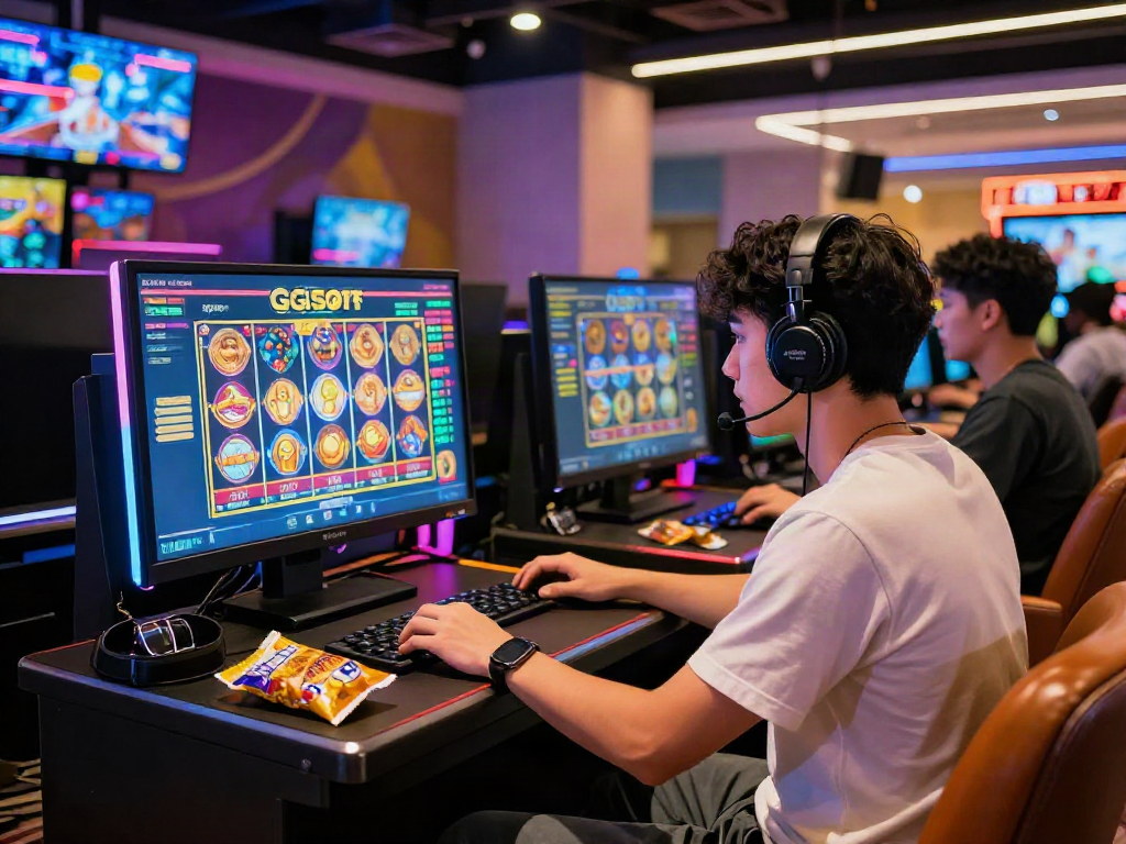 Experience the excitement of ggsoft slot gaming in a vibrant online casino environment.
