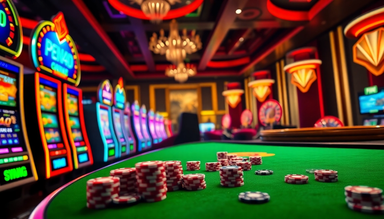 PEN4D offers thrilling slot machines and vibrant casino action for winning strategies.