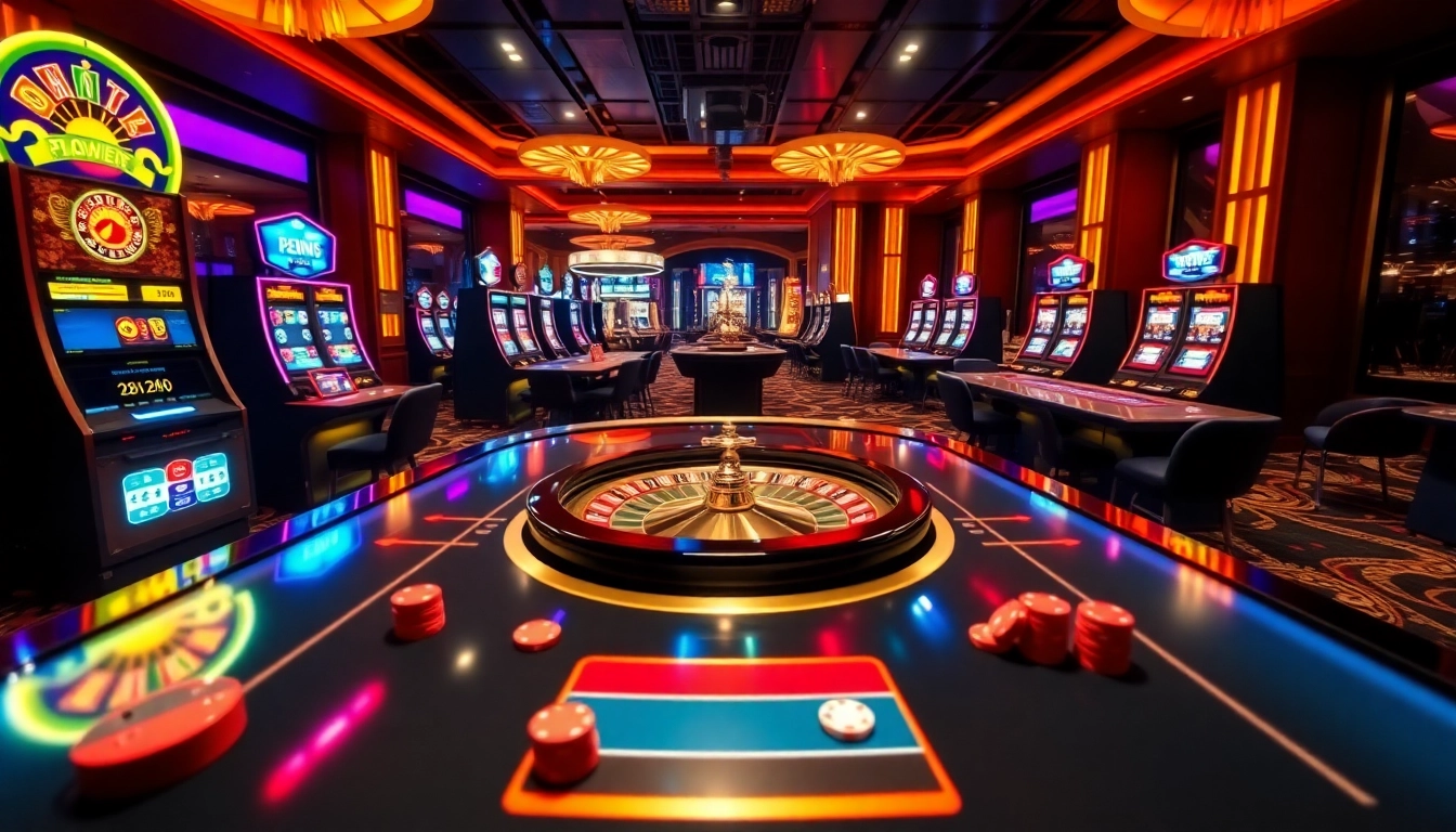 Vivez le luxe et l'excitation au casino en ligne 2026 avec des visuels de gameplay dynamiques.