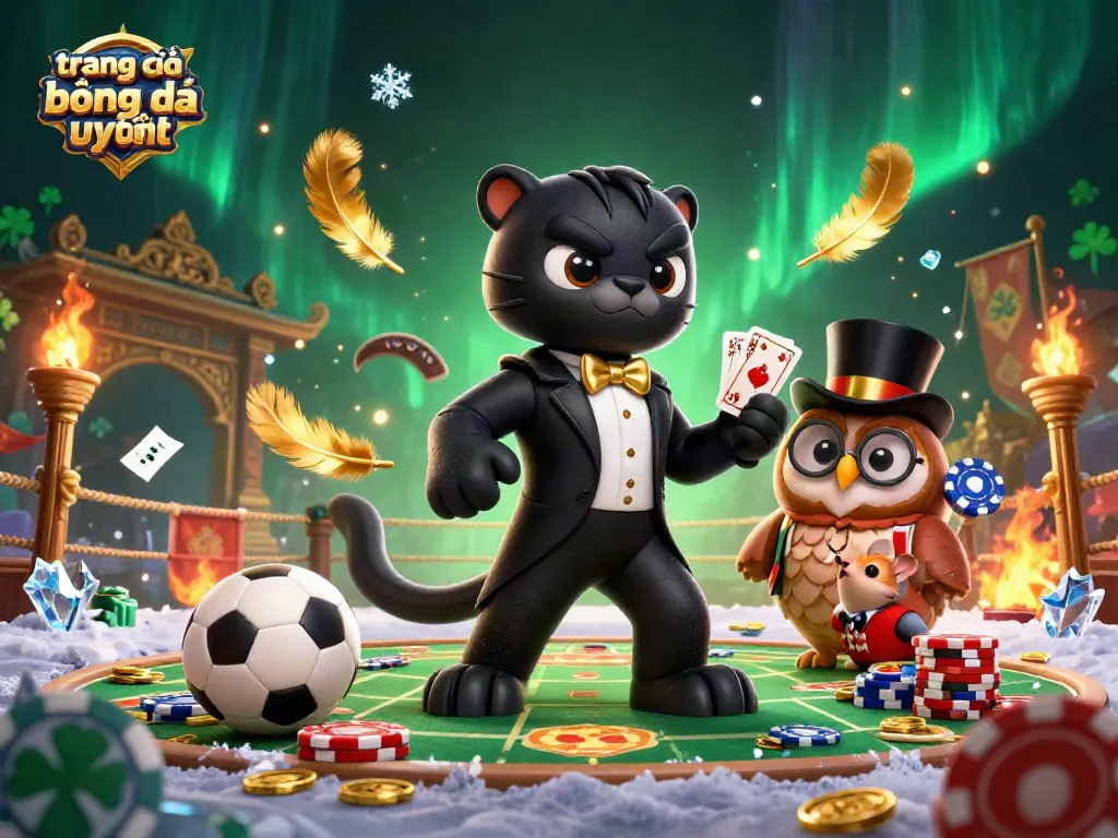 Cá cược bóng đá uy tín tại trang cá cược hàng đầu với panther và bạn bè trong không gian thể thao.