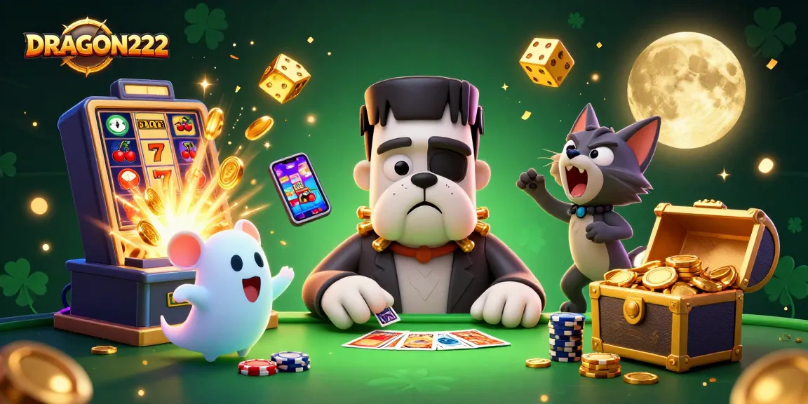 Experience the excitement of DRAGON222 with thrilling slot machines and vibrant characters.
