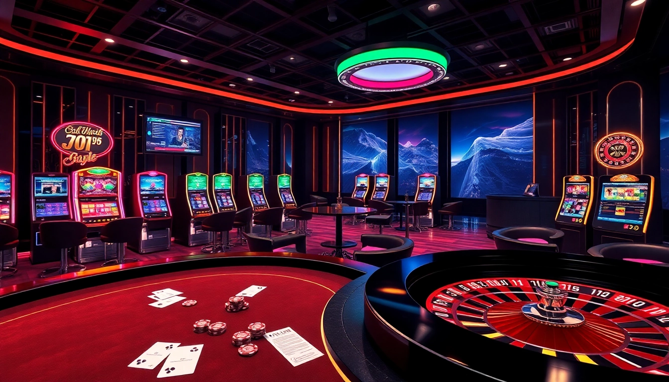 Vivez l'excitation de jouer dans un casino en ligne 2026 avec des tables vibrantes et des interfaces modernes.