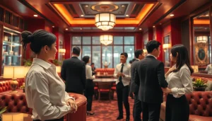 Ingyedong shirt room ambiance with stylish managers and inviting atmosphere