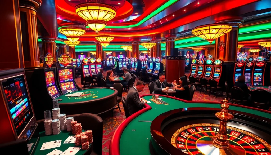 Experience the thrill of winning at 555 win with exciting casino games and vibrant atmosphere.