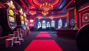 Roll the dice at a dazzling casino inspired by the hidden wiki dark web scene.
